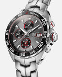  Shop Authentic Tag Heuer Formula 1 Chronograph Senna Grey Dial Silver Steel Strap Watch for Men - CAZ201D.BA0633 - Luxxuri
