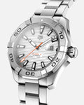 Shop Authentic Tag Heuer Aquaracer Calibre 5 Automatic White Dial Silver Steel Strap Watch for Men - WAY2013.BA0927 - Luxxuri