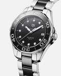  Shop Authentic Tag Heuer Aquaracer Quartz Black Dial Two Tone Steel Strap Watch for Women - WAY131C.BA0913 - Luxxuri