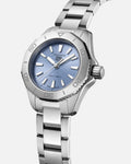  Shop Authentic Tag Heuer Aquaracer Professional 200 Quartz Blue Dial Silver Steel Strap Watch for Women - WBP1415.BA0622 - Luxxuri