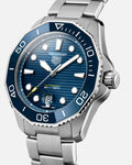  Shop Authentic Tag Heuer Aquaracer Professional 300 Automatic Blue Dial Silver Steel Strap Watch for Men - WBP201B.BA0632 - Luxxuri