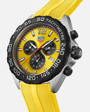  Shop Authentic Tag Heuer Formula 1 Chronograph Yellow Dial Yellow Rubber Strap Watch for Men - CAZ101AM.FT8054 - Luxxuri