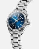  Shop Authentic Tag Heuer Formula 1 Diamonds Blue Dial Silver Steel Strap Watch for Women - WBJ1416.BA0664 - Luxxuri