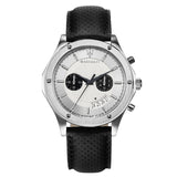  Shop Authentic Maserati Circuito Chronograph Analog White Dial Black Leather Strap Watch for Men - R8871627005 - Luxxuri