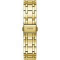 Guess Cosmo Diamonds Gold Dial Gold Steel Strap Watch For Women - GW0033L2