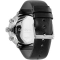  Shop Authentic Calvin Klein High Noon Chronograph Blue Dial Black Leather Strap Watch for Men - K8M271CN - Luxxuri