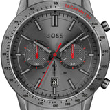  Shop Authentic Hugo Boss Allure Chronograph Grey Dial Grey Steel Strap Watch for Men - 1513924 - Luxxuri