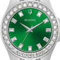  Shop Authentic Bulova Phantom Classic Baguette Green Dial Silver Steel Strap Watch for Men - 96A253 - Luxxuri