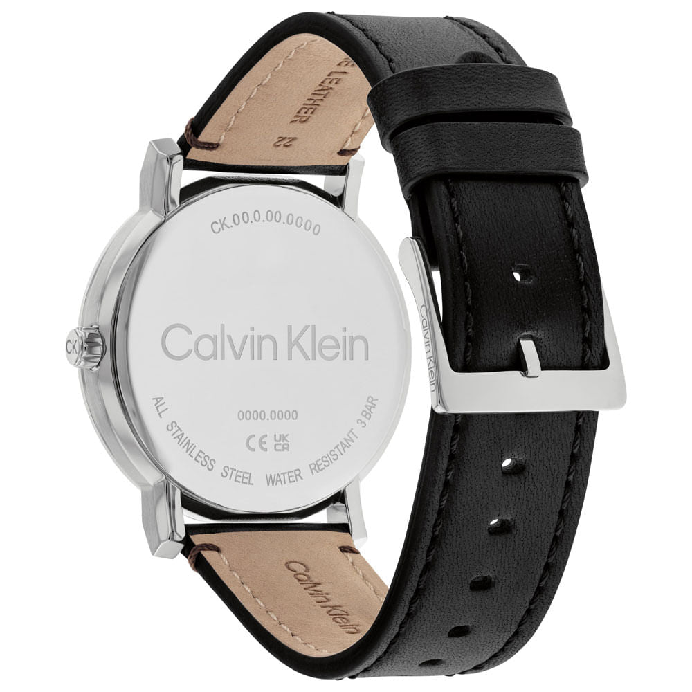  Shop Authentic Calvin Klein City Silver Dial Black Steel Strap Watch for Men - K2G2G1CX - Luxxuri