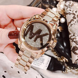 Shop Authentic Michael Kors Bradshaw Gold Dial Gold Steel Strap Watch for Women - MK6487 - Luxxuri