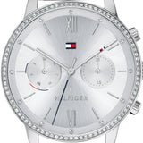  Shop Authentic Tommy Hilfiger Blake Diamonds Silver Dial Silver Mesh Bracelet Watch for Women - 1782301 - Luxxuri