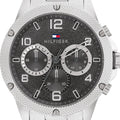  Shop Authentic Tommy Hilfiger Blaze Chronograph Black Dial Silver Steel Strap Watch For Men - 1792029 - Luxxuri