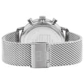 Tommy Hilfiger Legend Chronograph Green Dial Silver Mesh Bracelet Watch For Men - 1710567