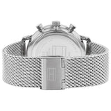  Shop Authentic Tommy Hilfiger Legend Chronograph Green Dial Silver Mesh Bracelet Watch For Men - 1710567 - Luxxuri
