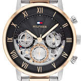  Shop Authentic Tommy Hilfiger Legend Chronograph Black Dial Two Tone Steel Strap Watch For Men - 1710570 - Luxxuri