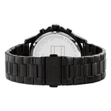  Shop Authentic Tommy Hilfiger Henry Chronograph Black Dial Black Steel Strap Watch For Men - 1710478 - Luxxuri