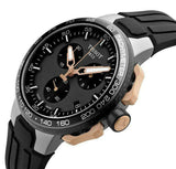  Shop Authentic Tissot T Race Cycling Chronograph Black Dial Black Rubber Strap Watch For Men - T111.417.37.441.07 - Luxxuri