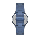  Shop Authentic Fossil Retro Analog-Digital Black Dial Blue Steel Strap Watch for Men - FS5896 - Luxxuri