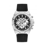  Shop Authentic Guess Trophy Multifunction Black Dial Black Rubber Strap Watch for Men - GW0333G1 - Luxxuri