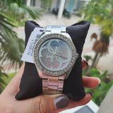  Shop Authentic Guess G Twist Diamonds Silver Dial Silver Steel Strap Watch For Women - W1201L1 - Luxxuri
