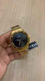  Shop Authentic Guess Scope Quartz Black Dial Gold Steel Strap Watch for Men - GW0427G2 - Luxxuri