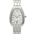  Shop Authentic Bvlgari Serpenti Seduttori Quartz White Dial Silver Steel Strap Watch for Women - SERPENTI103141 - Luxxuri