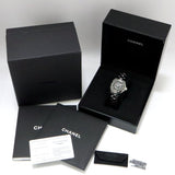  Shop Authentic Chanel J12 Quartz Ceramic Black Dial Black Steel Strap Watch for Women - J12 H0682 - Luxxuri
