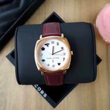 Shop Authentic Marc Jacobs Mandy White Dial Brown Leather Strap Watch for Women - MJ1598 - Luxxuri
