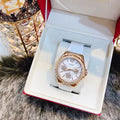  Shop Authentic Guess Starlight Diamonds White Dial White Rubber Strap Watch for Women - W0846L5 - Luxxuri