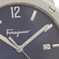  Shop Authentic Salvatore Ferragamo F-80 Classic Blue Dial Silver Steel Strap Watch for Men - SFDT01320 - Luxxuri