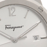  Shop Authentic Salvatore Ferragamo F-80 Classic Silver Dial Silver Steel Strap Watch for Men - SFDT02223 - Luxxuri