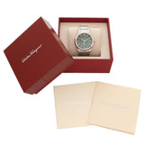  Shop Authentic Salvatore Ferragamo F-80 Classic Green Dial Silver Steel Strap Watch for Men - SFDT02123 - Luxxuri