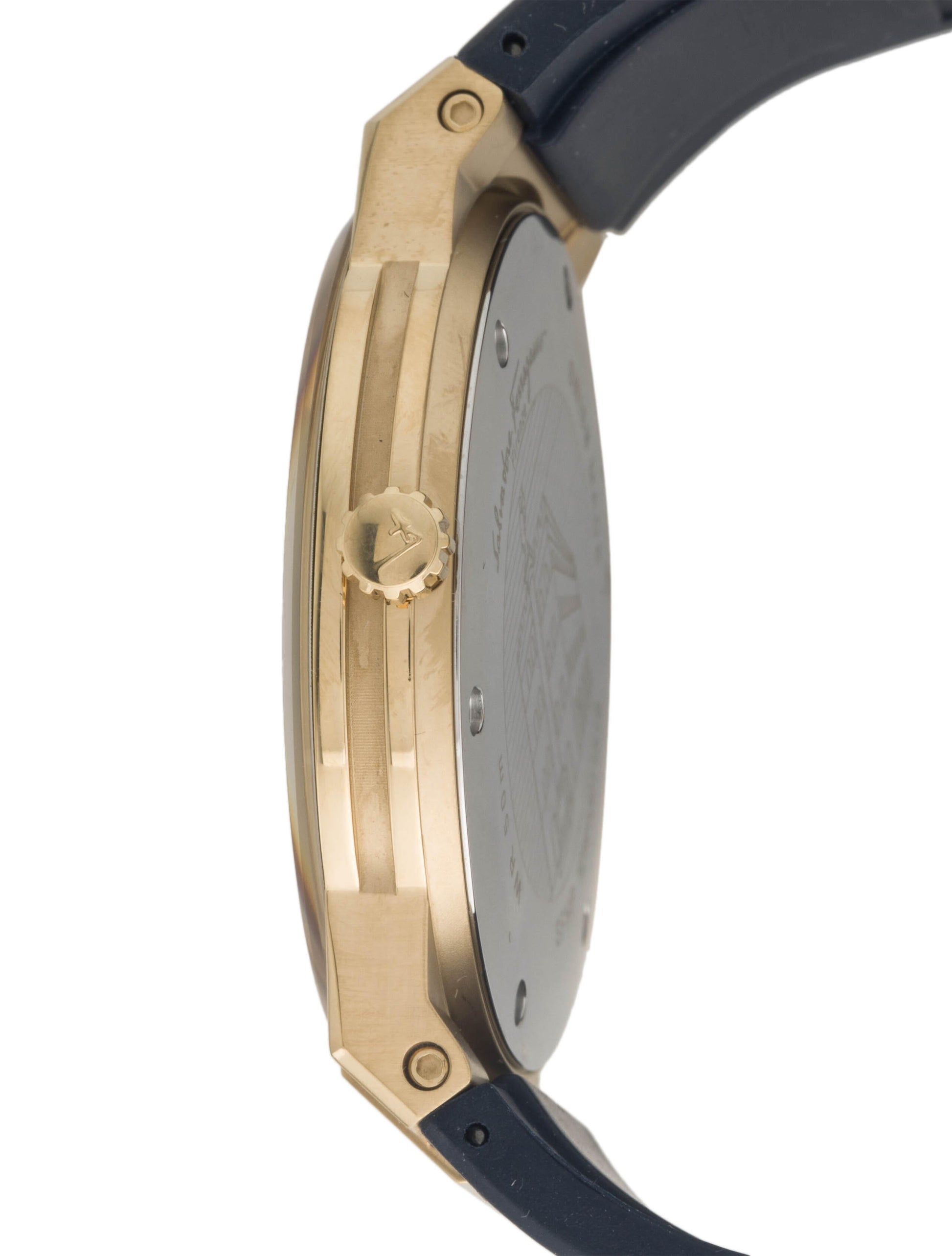  Shop Authentic Salvatore Ferragamo Sapphire Blue Dial Blue Rubber Strap Watch for Men - SFHP00220 - Luxxuri