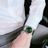  Shop Authentic Salvatore Ferragamo F-80 Classic Green Dial Green Leather Strap Watch for Men - SFDT00119 - Luxxuri