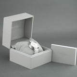  Shop Authentic Calvin Klein Skirt White Dial White Leather Strap Watch for Women - K2U291L6 - Luxxuri