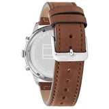  Shop Authentic Tommy Hilfiger Jimmy Chronograph Green Dial Brown Leather Strap Watch For Men - 1791948 - Luxxuri
