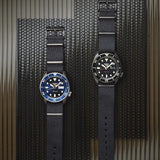 Shop Authentic Seiko 5 Sports Automatic Blue Dial Black NATO Strap Watch for Men - SBSA098 - Luxxuri