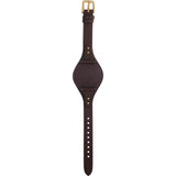  Shop Authentic Fossil Boyfriend White Dial Brown Leather Strap Watch for Women - ES3616 - Luxxuri