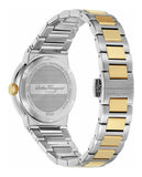  Shop Authentic Salvatore Ferragamo Sapphire Silver Dial Two Tone Steel Strap Watch for Men - SFHP00520 - Luxxuri
