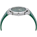  Shop Authentic Salvatore Ferragamo F-80 Classic Green Dial Green Leather Strap Watch for Men - SFDT00119 - Luxxuri