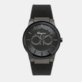  Shop Authentic Salvatore Ferragamo Sapphire Black Dial Black Rubber Strap Watch for Men - SFHP00320 - Luxxuri