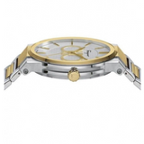  Shop Authentic Salvatore Ferragamo Sapphire Silver Dial Two Tone Steel Strap Watch for Men - SFHP00520 - Luxxuri
