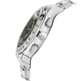  Shop Authentic Salvatore Ferragamo 1927 Chrono Green Dial Silver Steel Strap Watch for Men - SFKZ00423 - Luxxuri