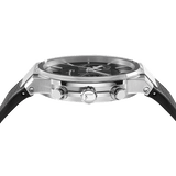  Shop Authentic Salvatore Ferragamo Sapphire Chrono Black Dial Black Silicone Strap Watch for Men - SFME00121 - Luxxuri