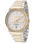  Shop Authentic Salvatore Ferragamo F-80 Classic White Dial Two Tone Steel Strap Watch for Men - SFME00821 - Luxxuri
