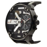  Shop Authentic Diesel Mr. Daddy 2.0 Quartz Black Dial Black Nylon Strap Watch For Men - DZ7433 - Luxxuri