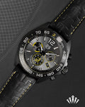  Shop Authentic Tag Heuer Formula 1 Chronograph Senna Black Dial Black Leather Strap Watch for Men - CAZ101AJ.FC6487 - Luxxuri