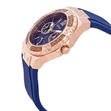  Shop Authentic Guess Limelight Blue Dial Blue Silicone Strap Watch For Women - W1053L1 - Luxxuri