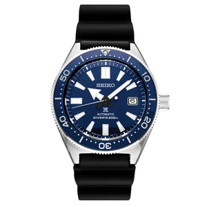  Shop Authentic Seiko Prospex Analogue Automatic Diver Blue Dial Black Rubber Strap Watch For Men - SPB053J1 - Luxxuri