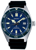 Seiko Prospex Analogue Automatic Diver Blue Dial Black Rubber Strap Watch For Men - SPB053J1